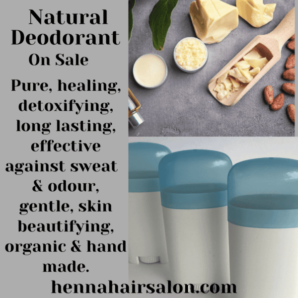 Organic Natural Deodorant